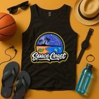 Space Coast Florida Space And Rocket Program Tank Top thumb 4