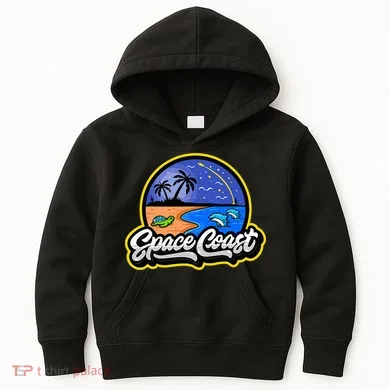 Space Coast Florida Space And Rocket Program Kids Hoodie