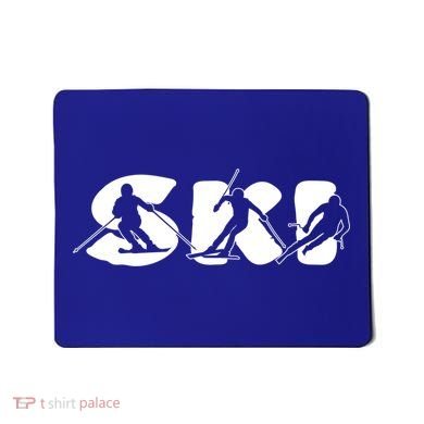 Skiing Clothing For Skiers And Ski Lovers Meaningful Gift Mousepad