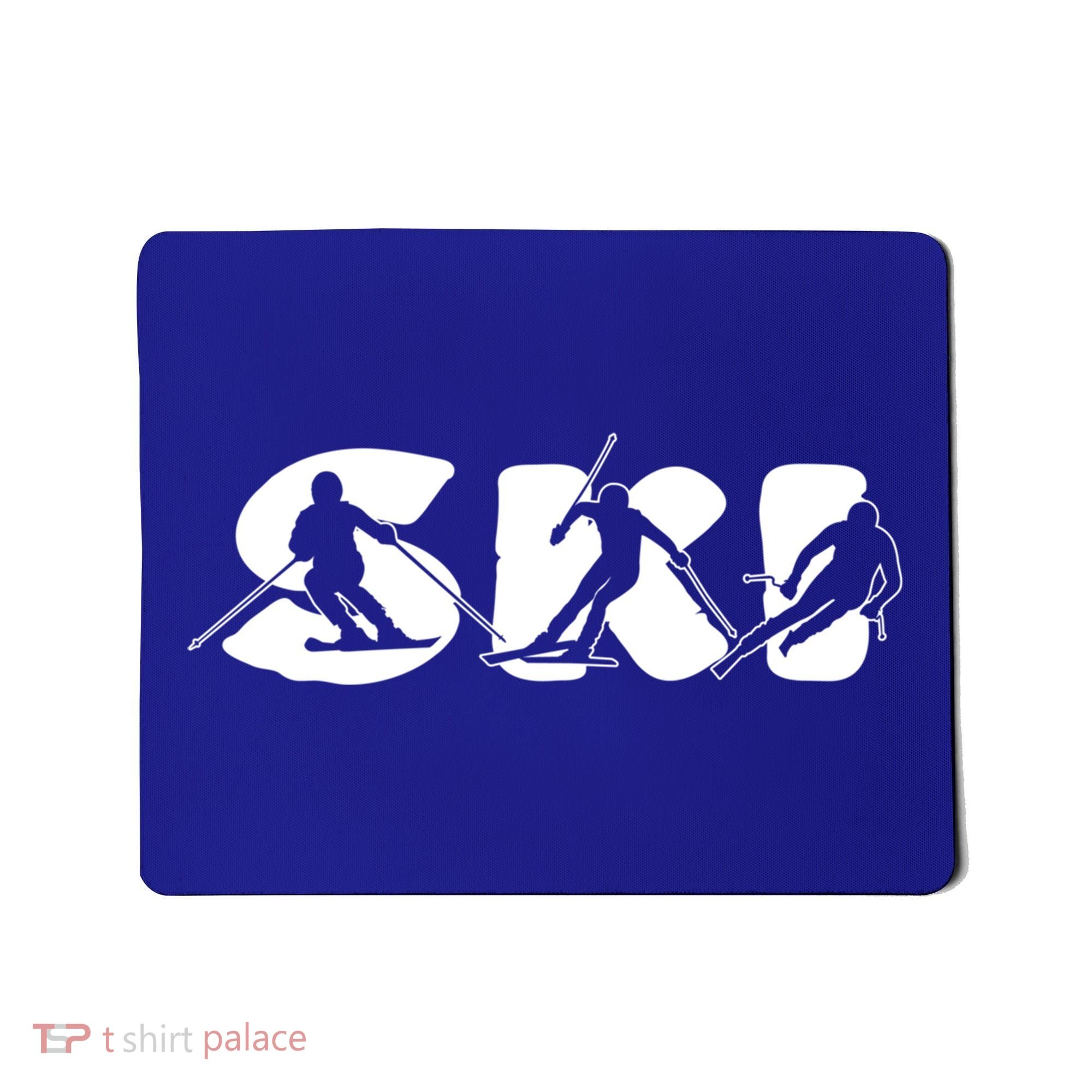 Skiing Clothing For Skiers And Ski Lovers Meaningful Gift Mousepad