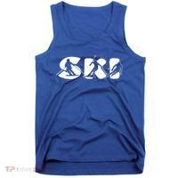 Skiing Clothing For Skiers And Ski Lovers Meaningful Gift Tank Top thumb 0