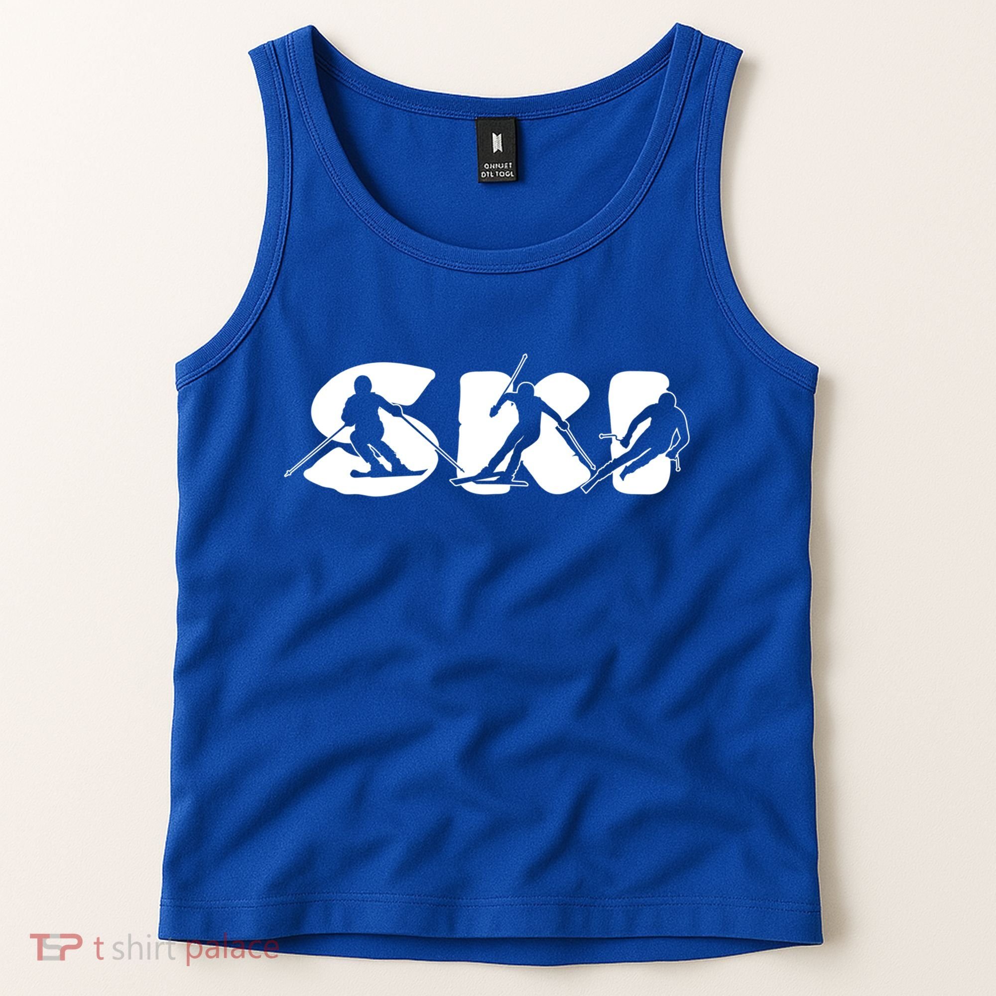 Skiing Clothing For Skiers And Ski Lovers Meaningful Gift Tank Top