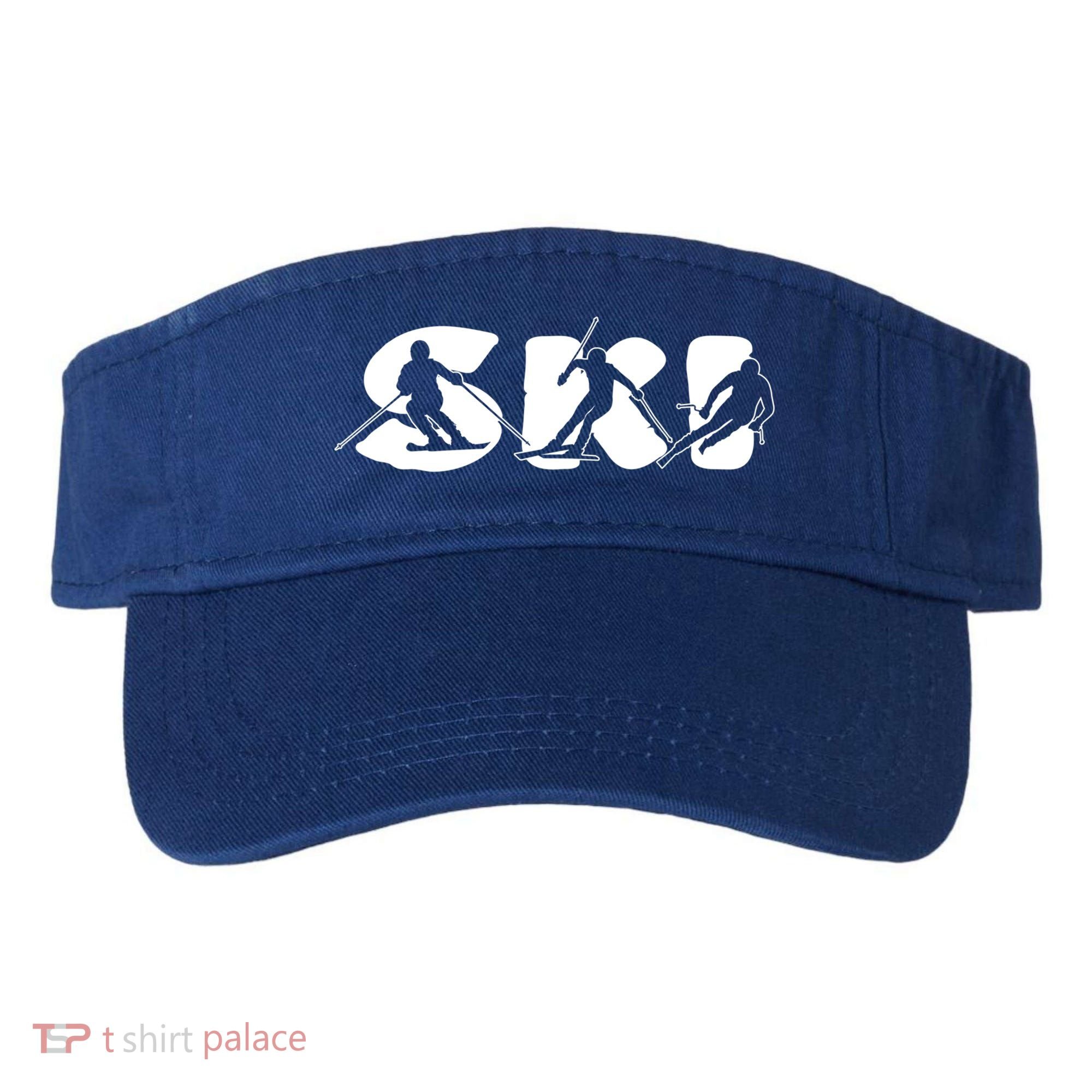 Skiing Clothing For Skiers And Ski Lovers Meaningful Gift Visor
