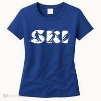 Skiing Clothing For Skiers And Ski Lovers Meaningful Gift Women's T-Shirt thumb 0