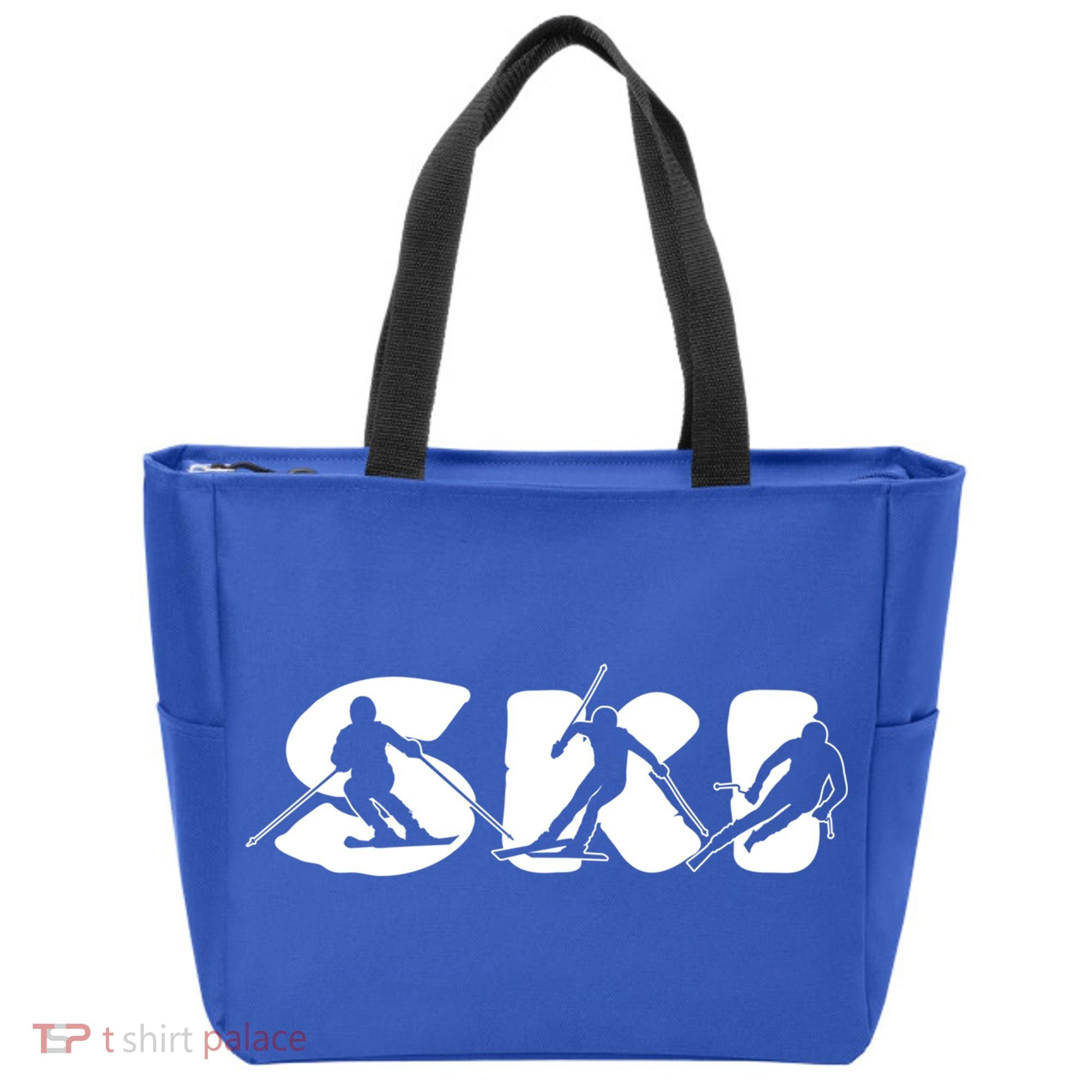 Skiing Clothing For Skiers And Ski Lovers Meaningful Gift Tote Bag
