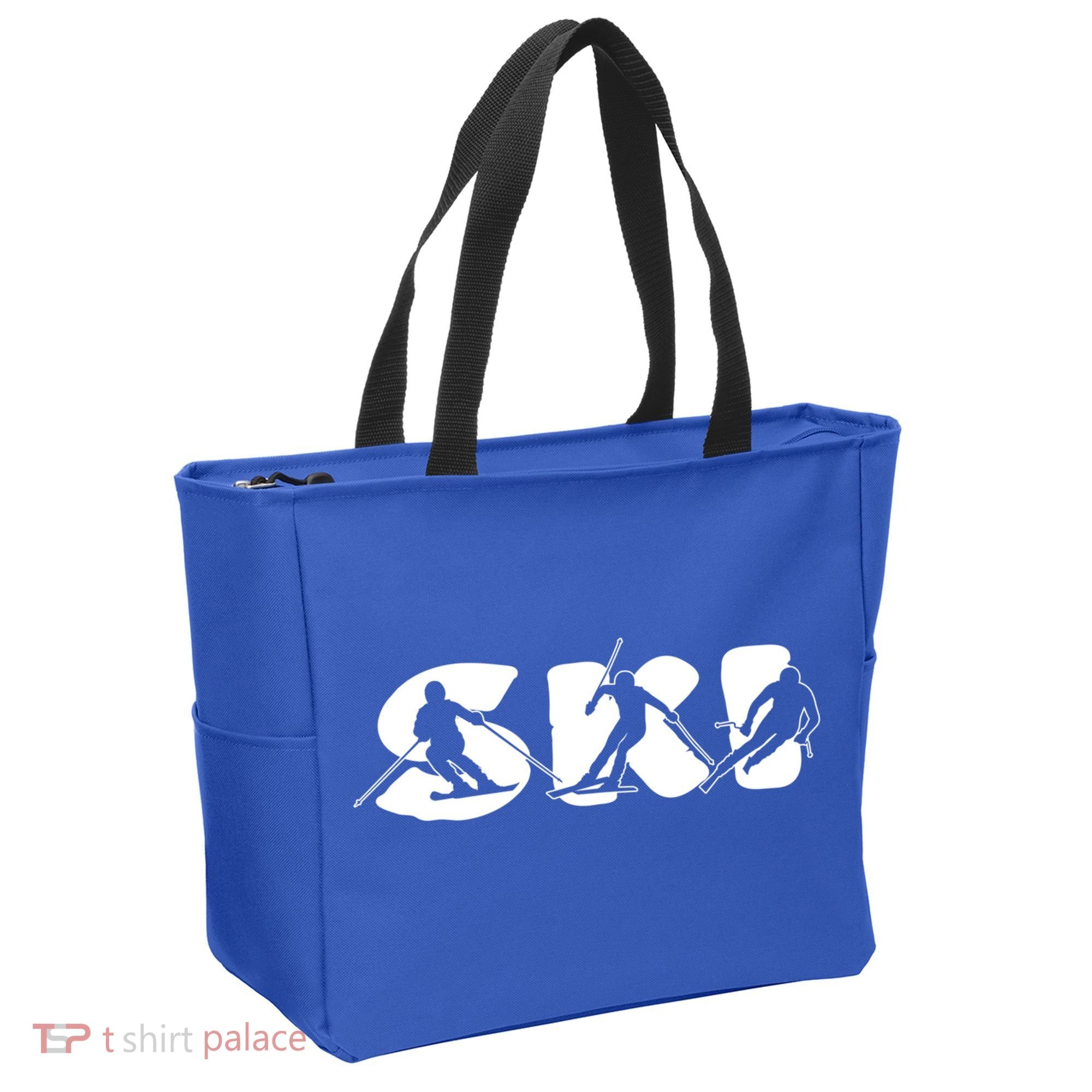 Skiing Clothing For Skiers And Ski Lovers Meaningful Gift Tote Bag