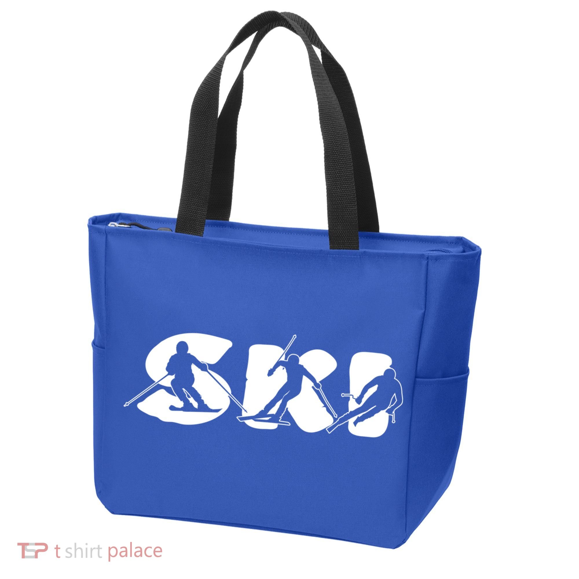 Skiing Clothing For Skiers And Ski Lovers Meaningful Gift Tote Bag