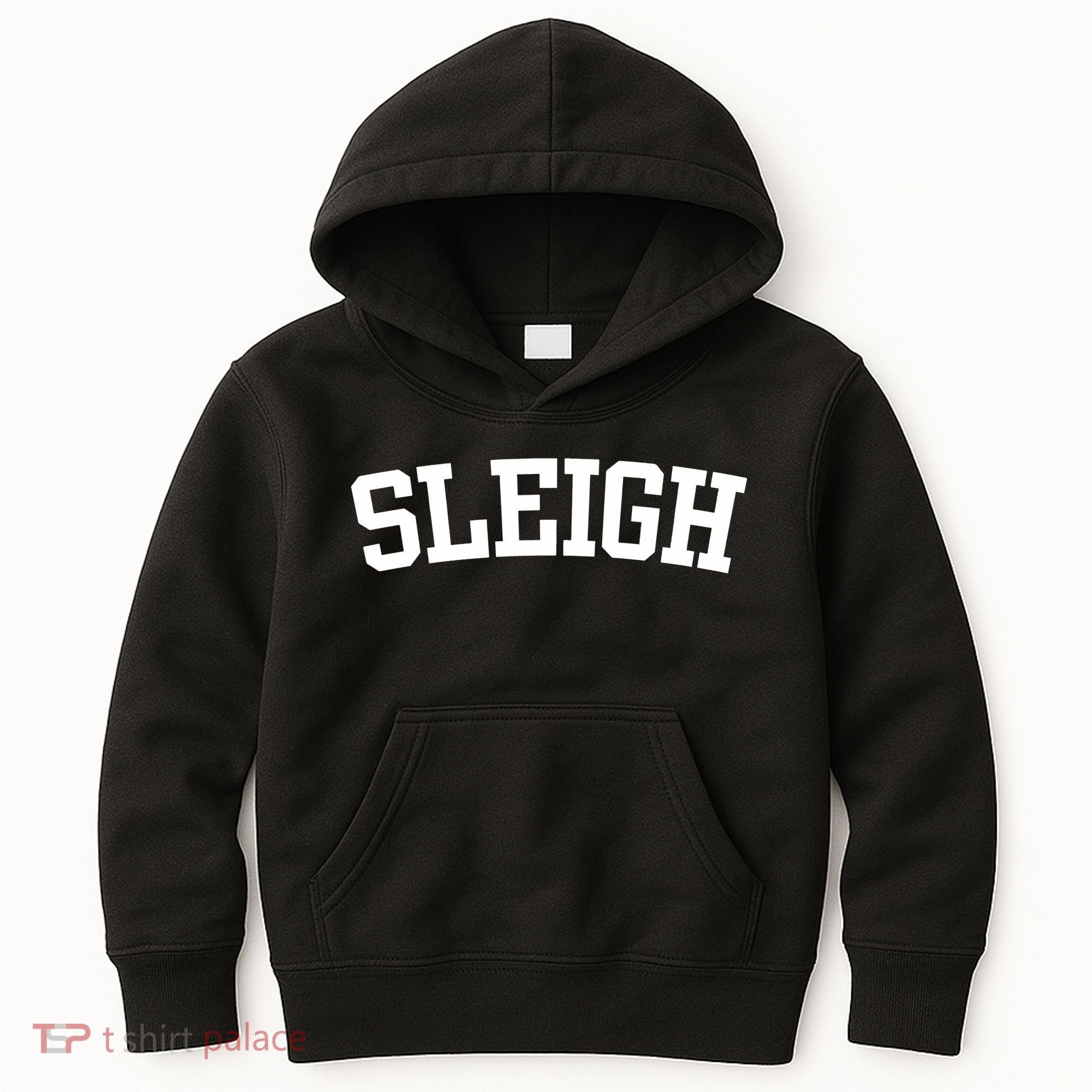Sleigh Christmas Family Kids Hoodie