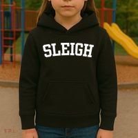 Sleigh Christmas Family Kids Hoodie thumb 3