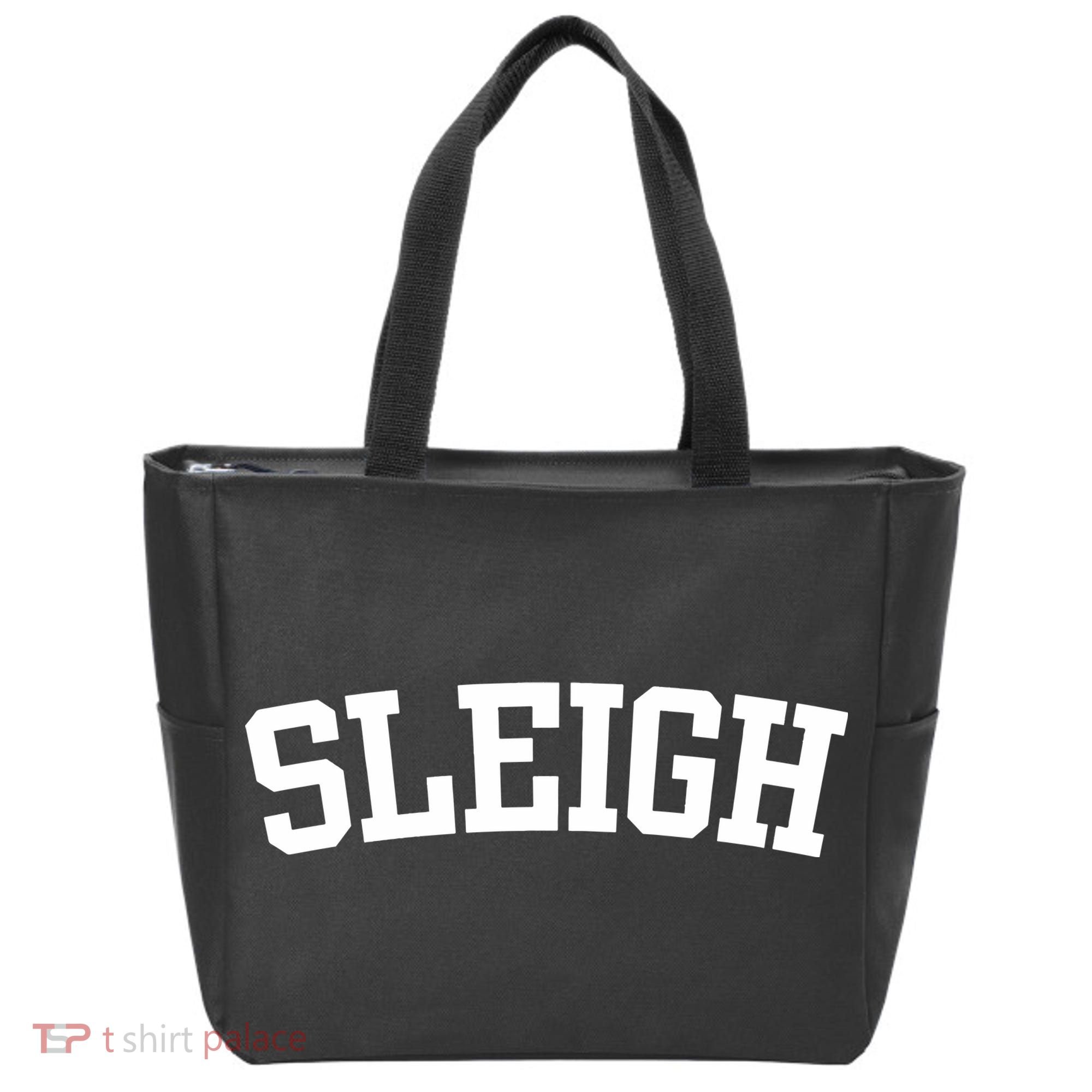 Sleigh Christmas Family Tote Bag