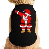 Santa Claus For Xmas Gift Christmas Gift Dab Dabbing Santa Gift Doggie Tank thumb 0