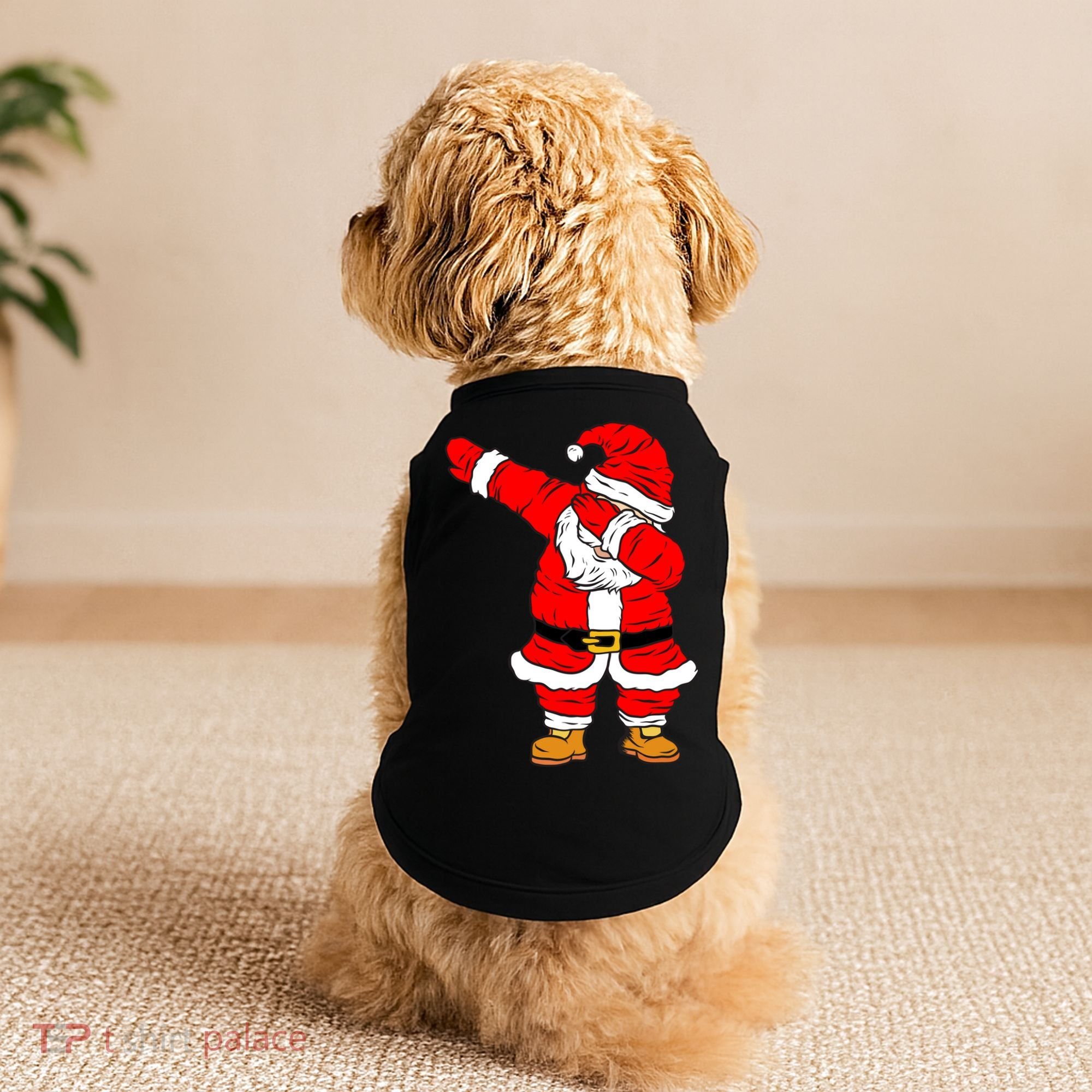 Santa Claus For Xmas Gift Christmas Gift Dab Dabbing Santa Gift Doggie Tank