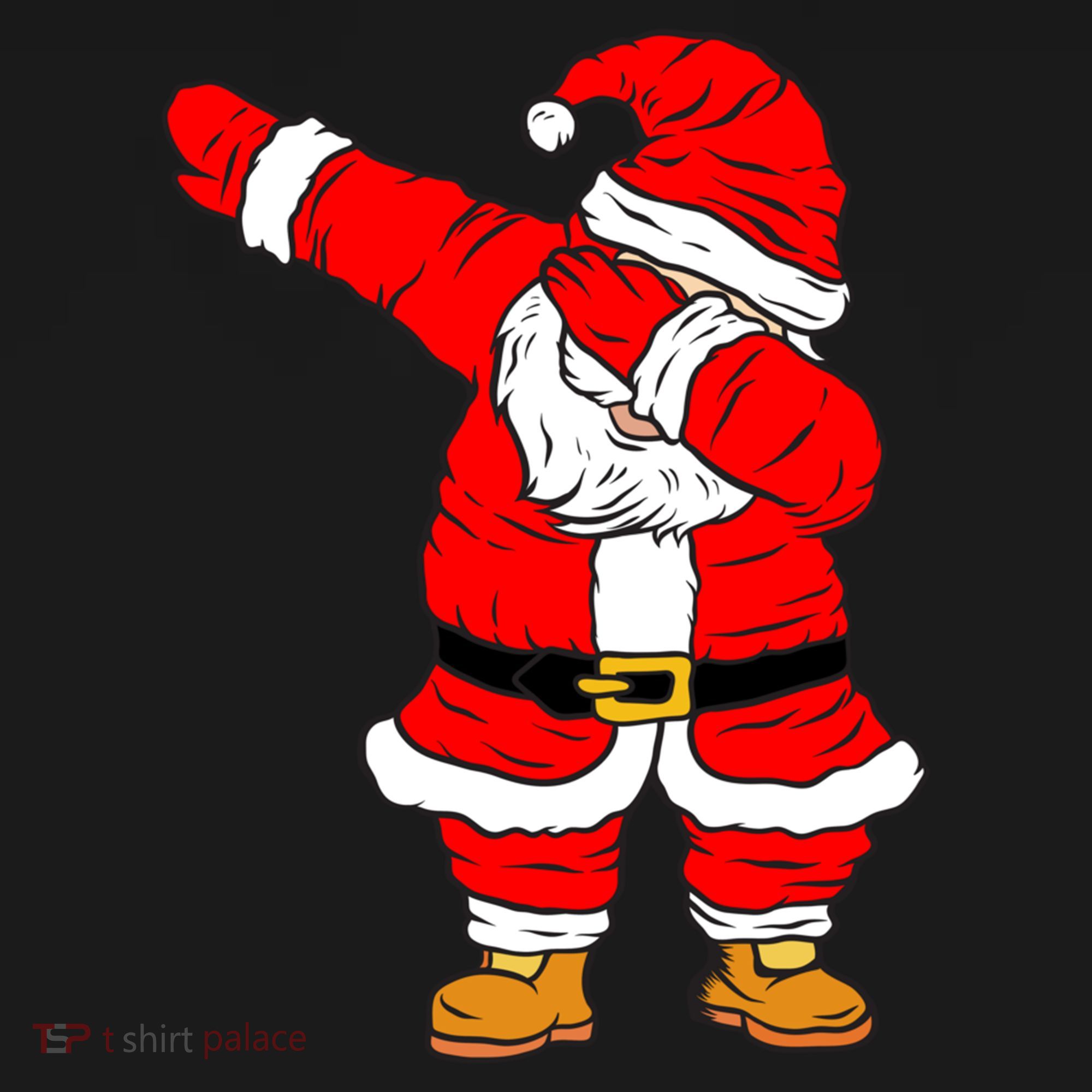 Santa Claus For Xmas Gift Christmas Gift Dab Dabbing Santa Gift Doggie Tank