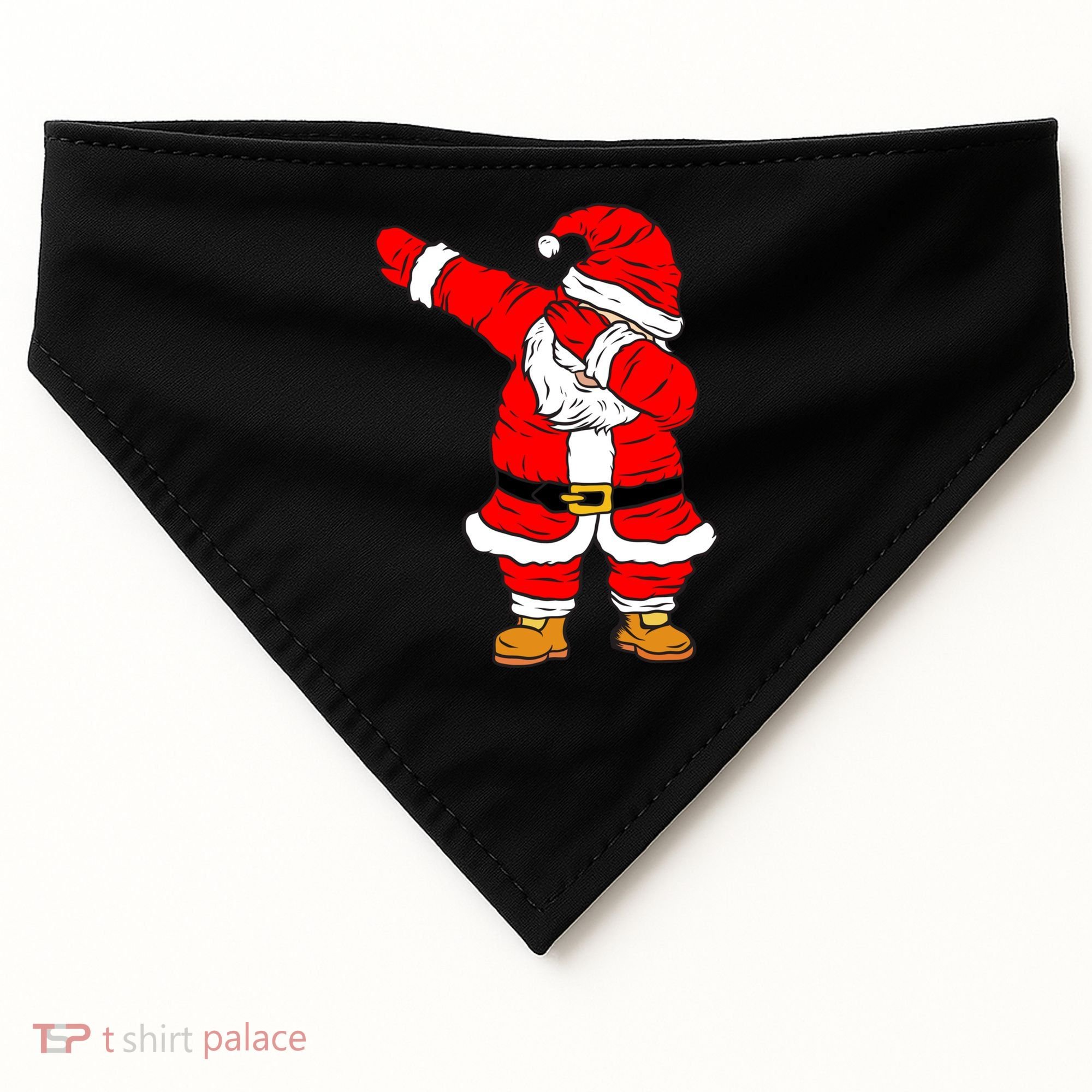 Santa Claus For Xmas Gift Christmas Gift Dab Dabbing Santa Gift USA-Made Doggie Bandana