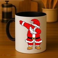 Santa Claus For Xmas Gift Christmas Gift Dab Dabbing Santa Gift Coffee Mug thumb 4