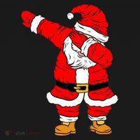 Santa Claus For Xmas Gift Christmas Gift Dab Dabbing Santa Gift Women's Hoodie thumb 2