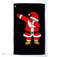 Santa Claus For Xmas Gift Christmas Gift Dab Dabbing Santa Gift Golf Towel thumb 0