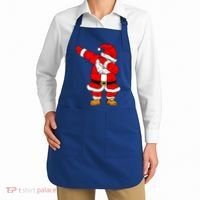 Santa Claus For Xmas Gift Christmas Gift Dab Dabbing Santa Gift Apron thumb 2