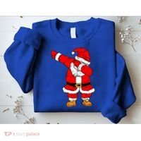 Santa Claus For Xmas Gift Christmas Gift Dab Dabbing Santa Gift Sweatshirt thumb 2