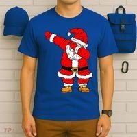 Santa Claus For Xmas Gift Christmas Gift Dab Dabbing Santa Gift T-Shirt thumb 6