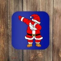 Santa Claus For Xmas Gift Christmas Gift Dab Dabbing Santa Gift Coaster thumb 0