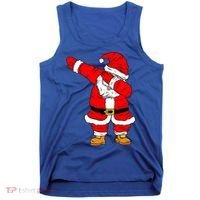 Santa Claus For Xmas Gift Christmas Gift Dab Dabbing Santa Gift Tank Top thumb 0