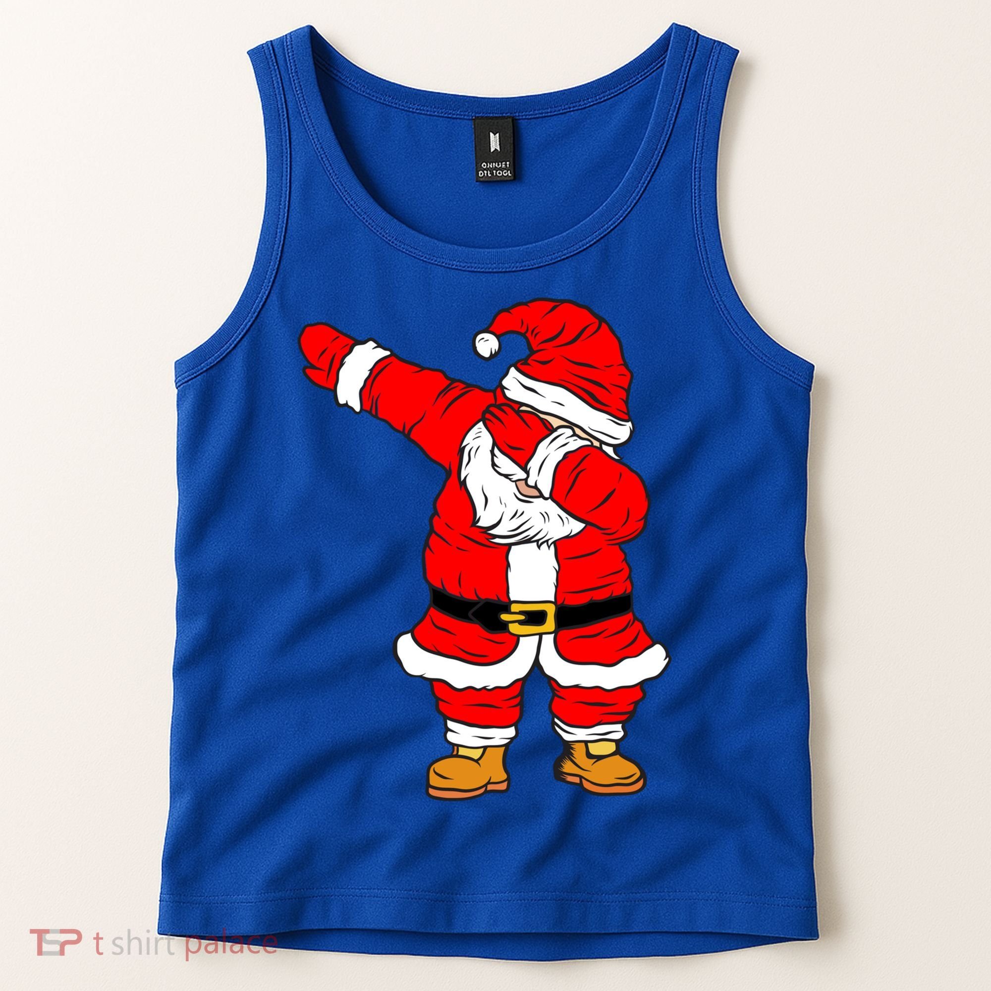 Santa Claus For Xmas Gift Christmas Gift Dab Dabbing Santa Gift Tank Top