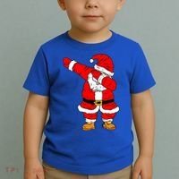 Santa Claus For Xmas Gift Christmas Gift Dab Dabbing Santa Gift Toddler T-Shirt thumb 2