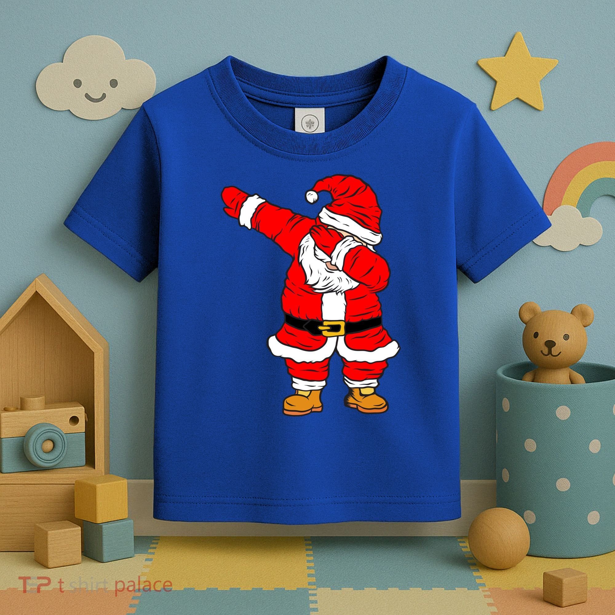 Santa Claus For Xmas Gift Christmas Gift Dab Dabbing Santa Gift Toddler T-Shirt