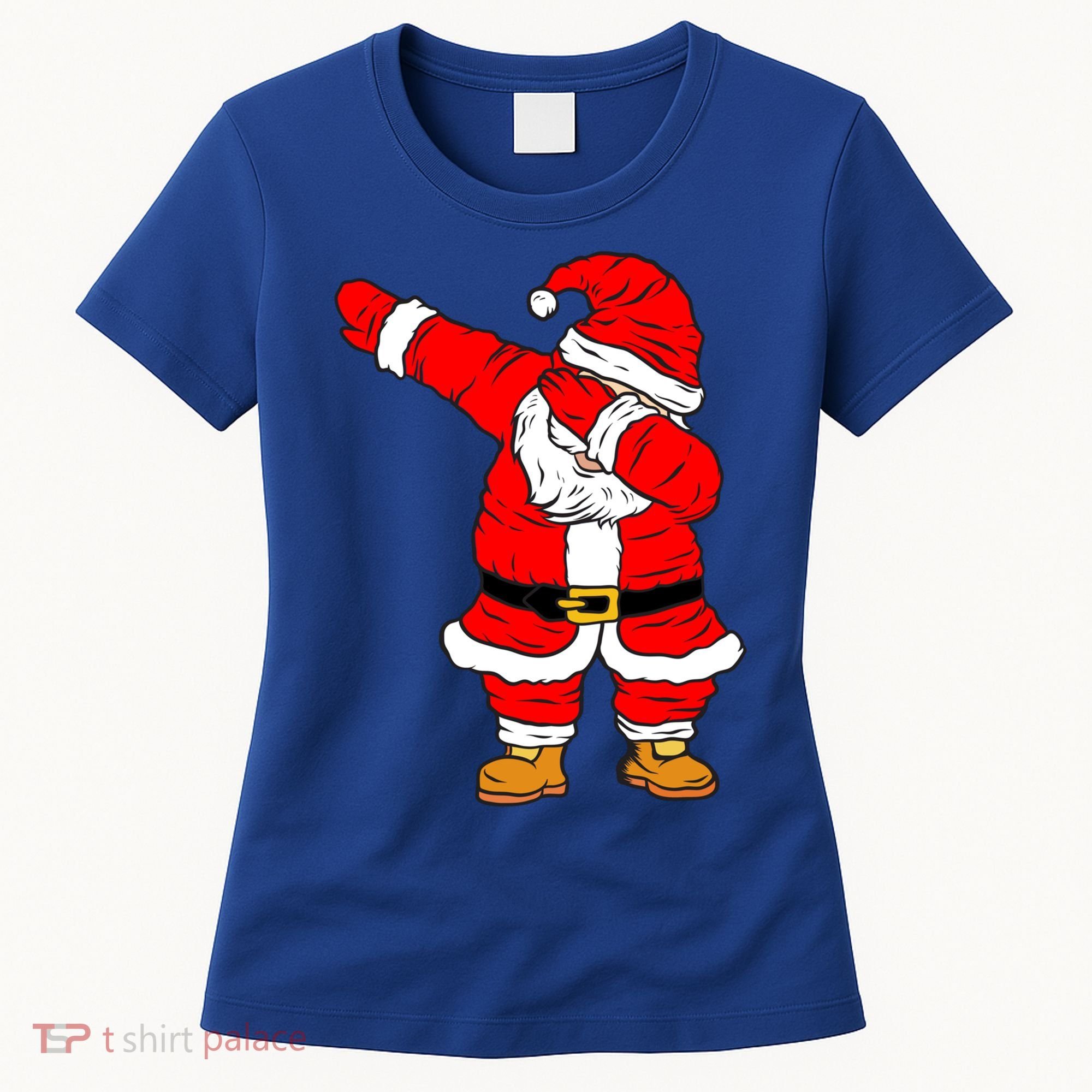 Santa Claus For Xmas Gift Christmas Gift Dab Dabbing Santa Gift Women's T-Shirt