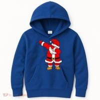 Santa Claus For Xmas Gift Christmas Gift Dab Dabbing Santa Gift Kids Hoodie thumb 0
