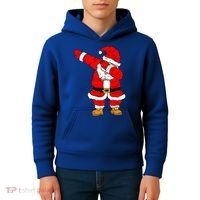 Santa Claus For Xmas Gift Christmas Gift Dab Dabbing Santa Gift Kids Hoodie thumb 4