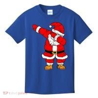Santa Claus For Xmas Gift Christmas Gift Dab Dabbing Santa Gift Kids T-Shirt thumb 0