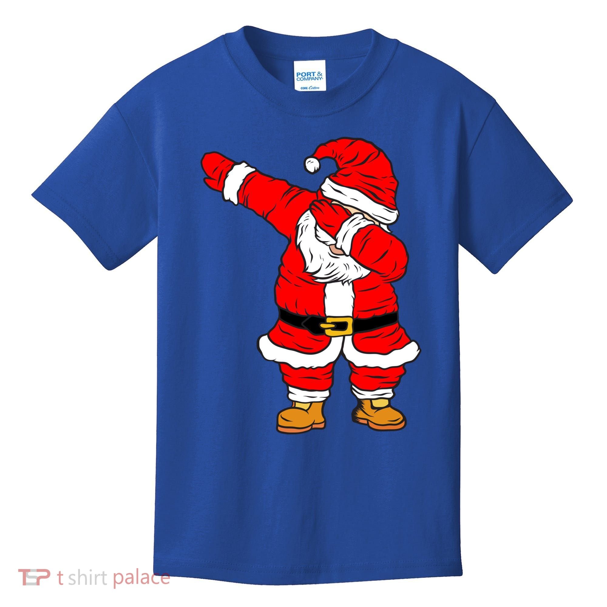 Santa Claus For Xmas Gift Christmas Gift Dab Dabbing Santa Gift Kids T-Shirt