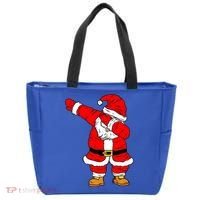 Santa Claus For Xmas Gift Christmas Gift Dab Dabbing Santa Gift Tote Bag thumb 0