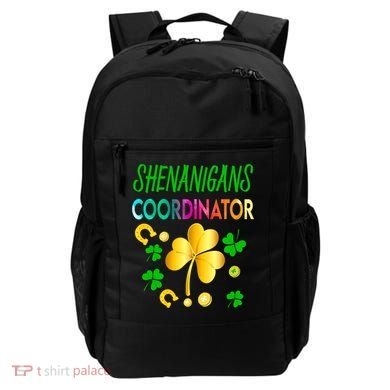 Shenanigans Coordinator Funny Teacher St Patrick's Day Backpack