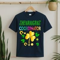 Shenanigans Coordinator Funny Teacher St Patrick's Day T-Shirt thumb 2
