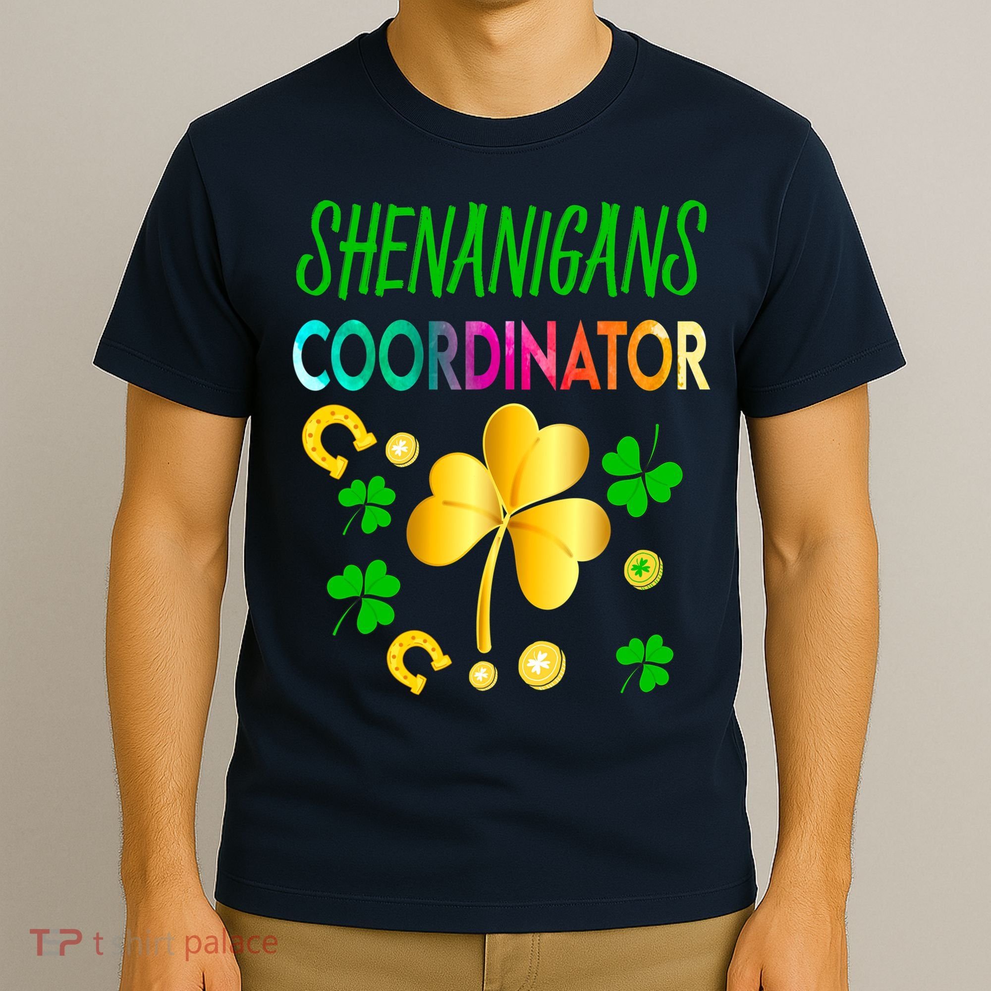 Shenanigans Coordinator Funny Teacher St Patrick's Day T-Shirt