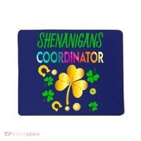 Shenanigans Coordinator Funny Teacher St Patrick's Day Mousepad thumb 0