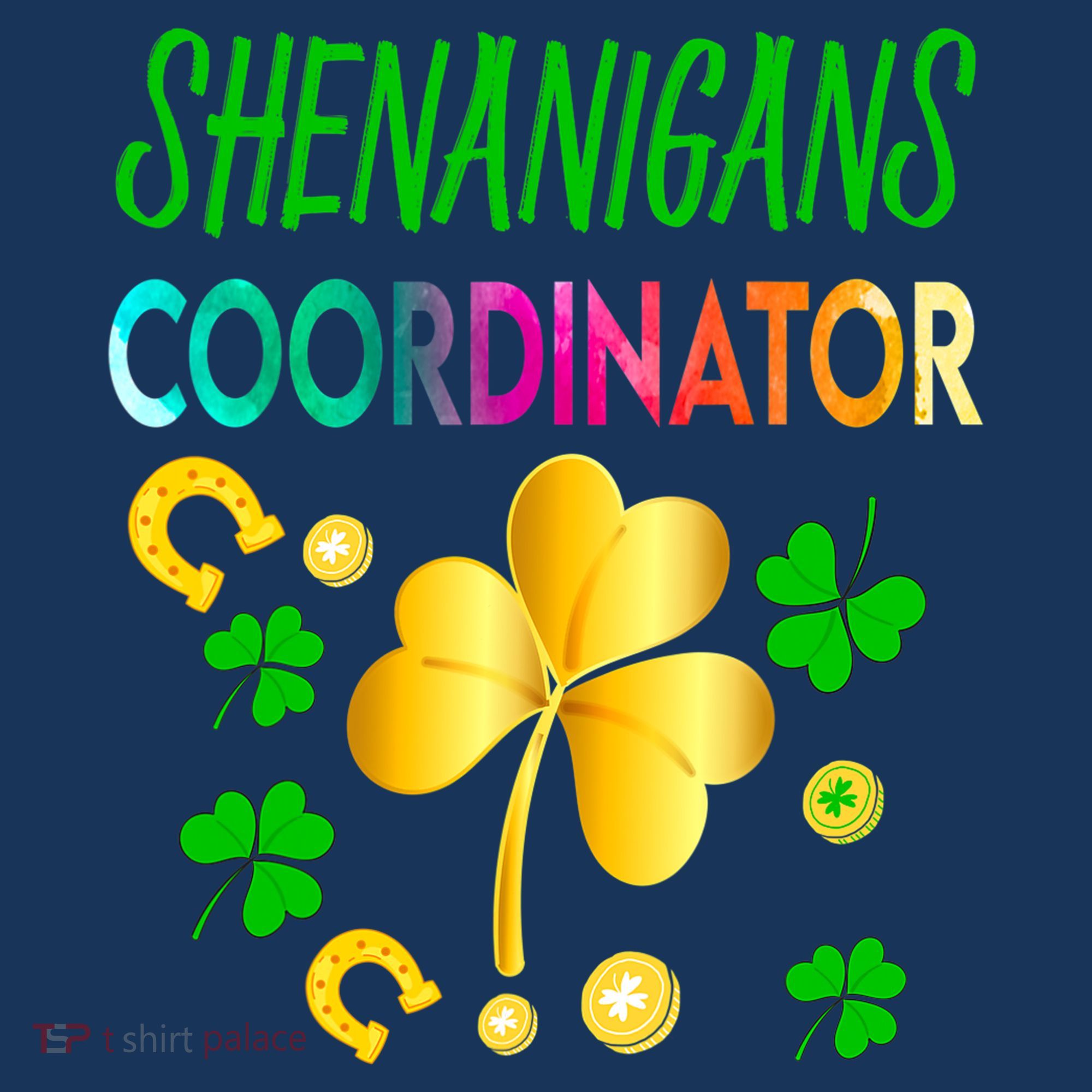Shenanigans Coordinator Funny Teacher St Patrick's Day Mousepad