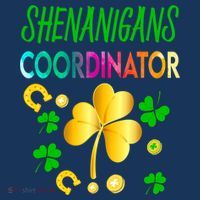 Shenanigans Coordinator Funny Teacher St Patrick's Day Baby Bodysuit thumb 2