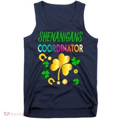 Shenanigans Coordinator Funny Teacher St Patrick's Day Tank Top