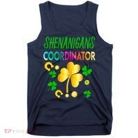 Shenanigans Coordinator Funny Teacher St Patrick's Day Tank Top thumb 0