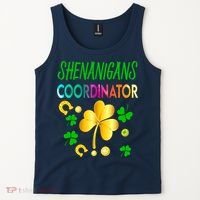 Shenanigans Coordinator Funny Teacher St Patrick's Day Tank Top thumb 2