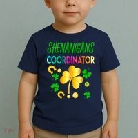 Shenanigans Coordinator Funny Teacher St Patrick's Day Toddler T-Shirt thumb 2