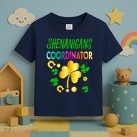 Shenanigans Coordinator Funny Teacher St Patrick's Day Toddler T-Shirt thumb 3