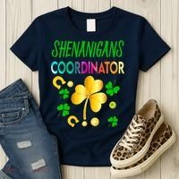 Shenanigans Coordinator Funny Teacher St Patrick's Day Women's T-Shirt thumb 3