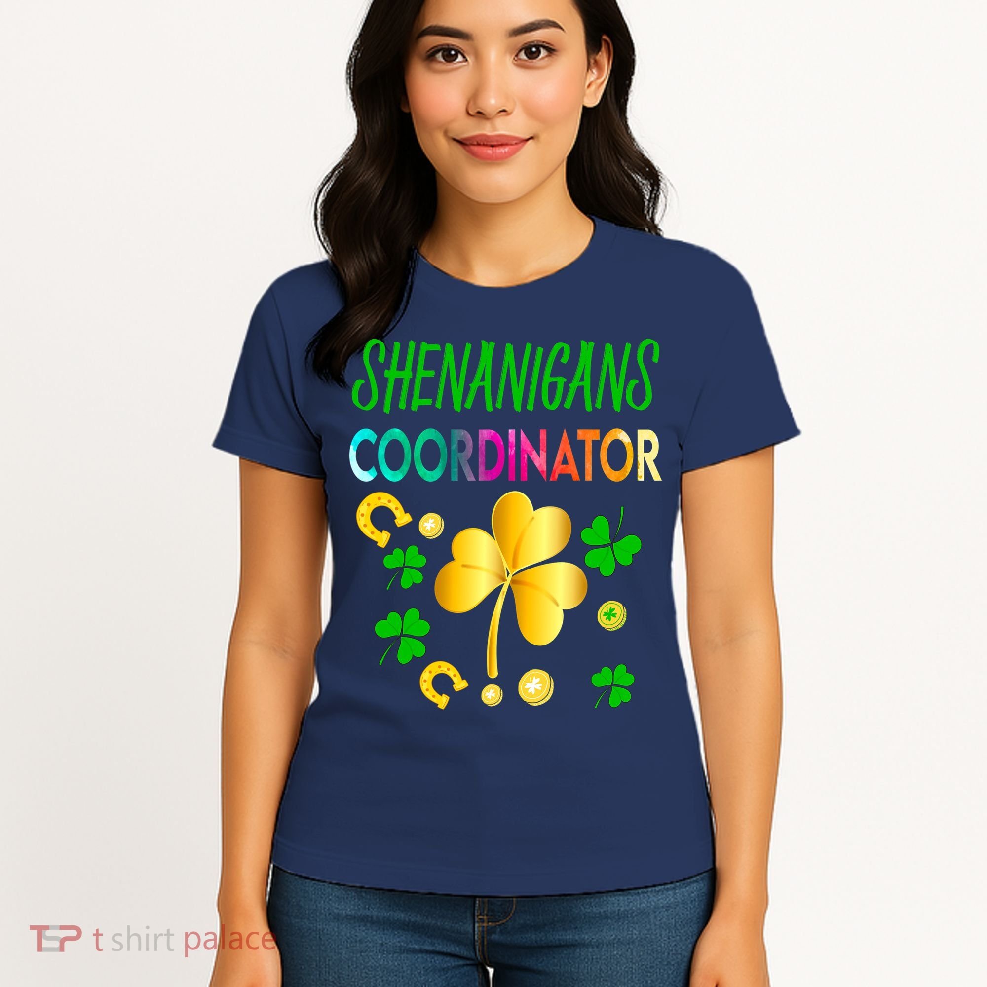 Shenanigans Coordinator Funny Teacher St Patrick's Day Women's T-Shirt