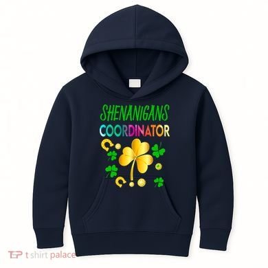 Shenanigans Coordinator Funny Teacher St Patrick's Day Kids Hoodie