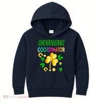Shenanigans Coordinator Funny Teacher St Patrick's Day Kids Hoodie thumb 0